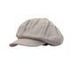 thumbnail image 2 of Newsboy Hat Verano Primavera Mujer Señoras Boina Sombrero Para Senderismo Viajes Compras Albaricoque Gris., 2 of 3