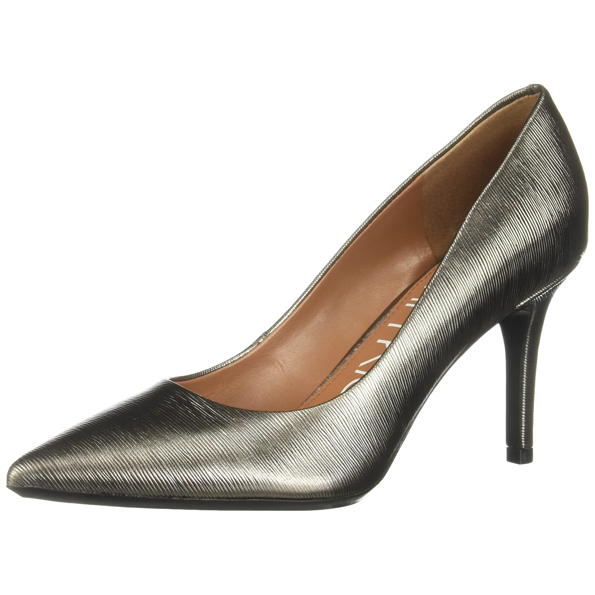 Zapatos De Tacón Gayle Para Mujer Calvin Klein, Color Antracita, Tacón De 10 Cm