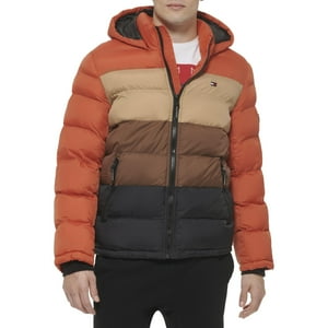 Chaqueta Tommy Hilfiger Con Capucha Puffer Harvest Xlarge Para Hombre