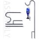 thumbnail image 5 of Shepherd Hook MENG ZHI AO, resistente, ajustable, de 60 a 94 cm, metal, 5 of 9