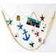 thumbnail image 5 of Decoración de red de pesca, decoración de red de pesca, decoración fotográfica de estilo mediterráneo, red de pesca natural, accesorio de red de pesca para fiestas y decoración de mesa de pared (blanc, 5 of 7