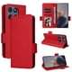 thumbnail image 5 of Funda Cartera para Motorola Moto Edge 60 Fusion Tapa Flip con Ranuras y Soporte Rojo, 5 of 5