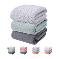 Genérico - Set 3 Toallas De Baño Lana Coral Suave Alta Densidad