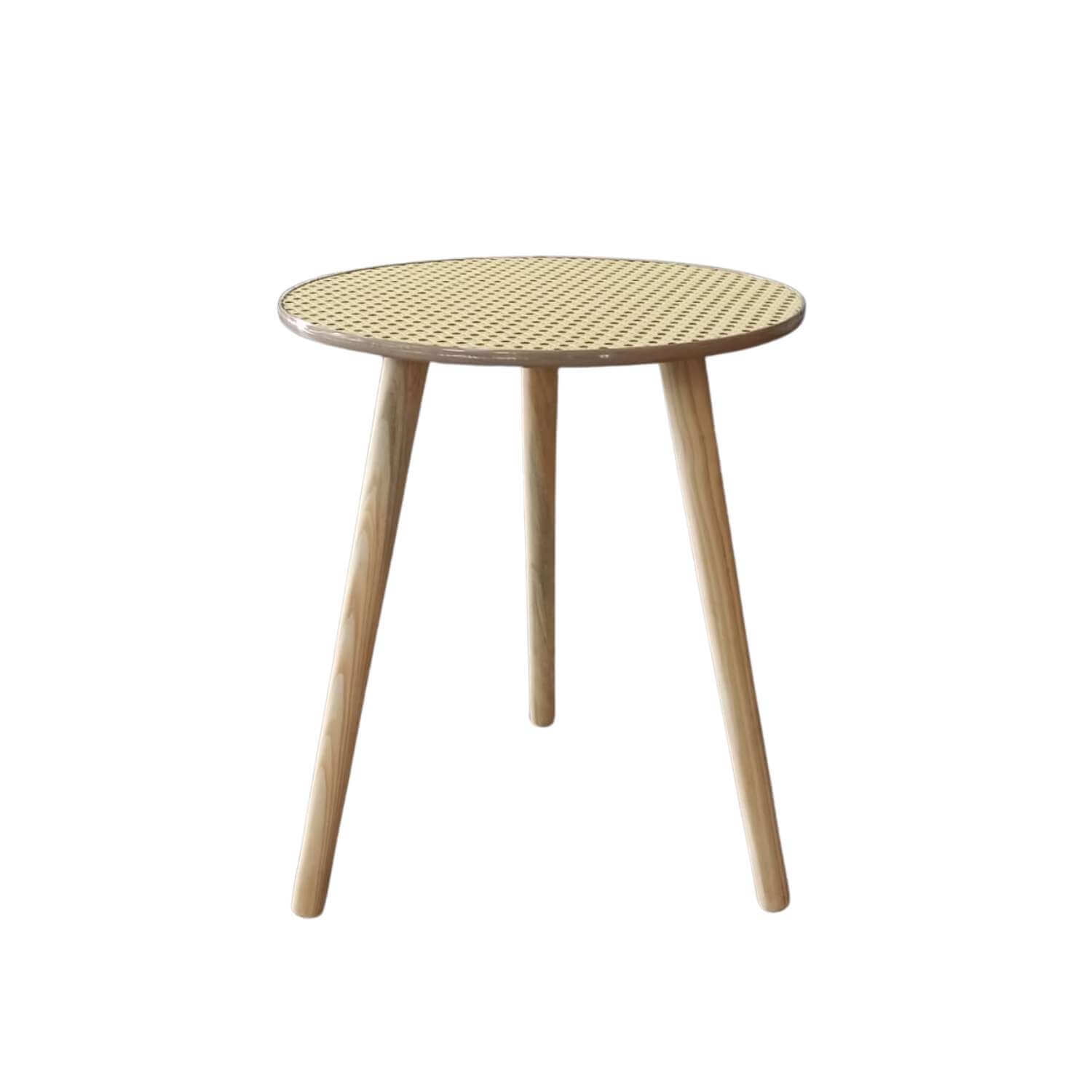 Concepts Life - Mesa Auxiliar Redonda De Ratán Sintético