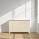 thumbnail image 2 of Cómoda de Madera 10 Cajones Máxima Capacidad de Almacenamiento - Beige - 180x40x90 cm, 2 of 3