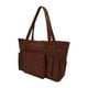 thumbnail image 5 of Bolsa De Almacenamiento Para Lanas Resistente Para Tejer Agujas De Ganchillo, Suministros De Bordado, Color Marrón, 5 of 5