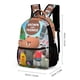 thumbnail image 2 of Brown y Amigos Mochila Escolar para Niños y Niñas, Mochila Infantil de Alta Calidad Ligera, Grande y Duradera 43x15x32cm, 2 of 6