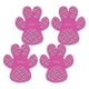 thumbnail image 2 of 4 Piezas Almohadillas Para Patas De Perro Calzado Para Mascotas Botines Calcetines Perro Antideslizante Pegatinas Para Pies XXL Rosa, 2 of 3