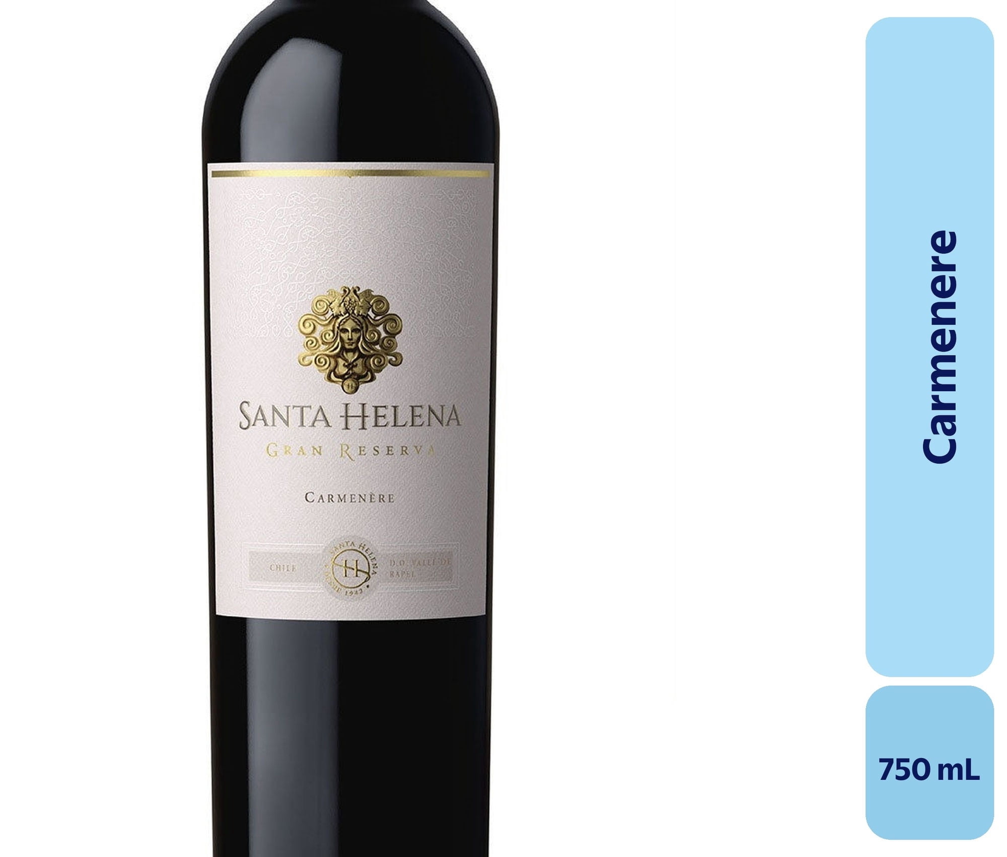 Vino Carménère Botella 750 mL Santa Helena