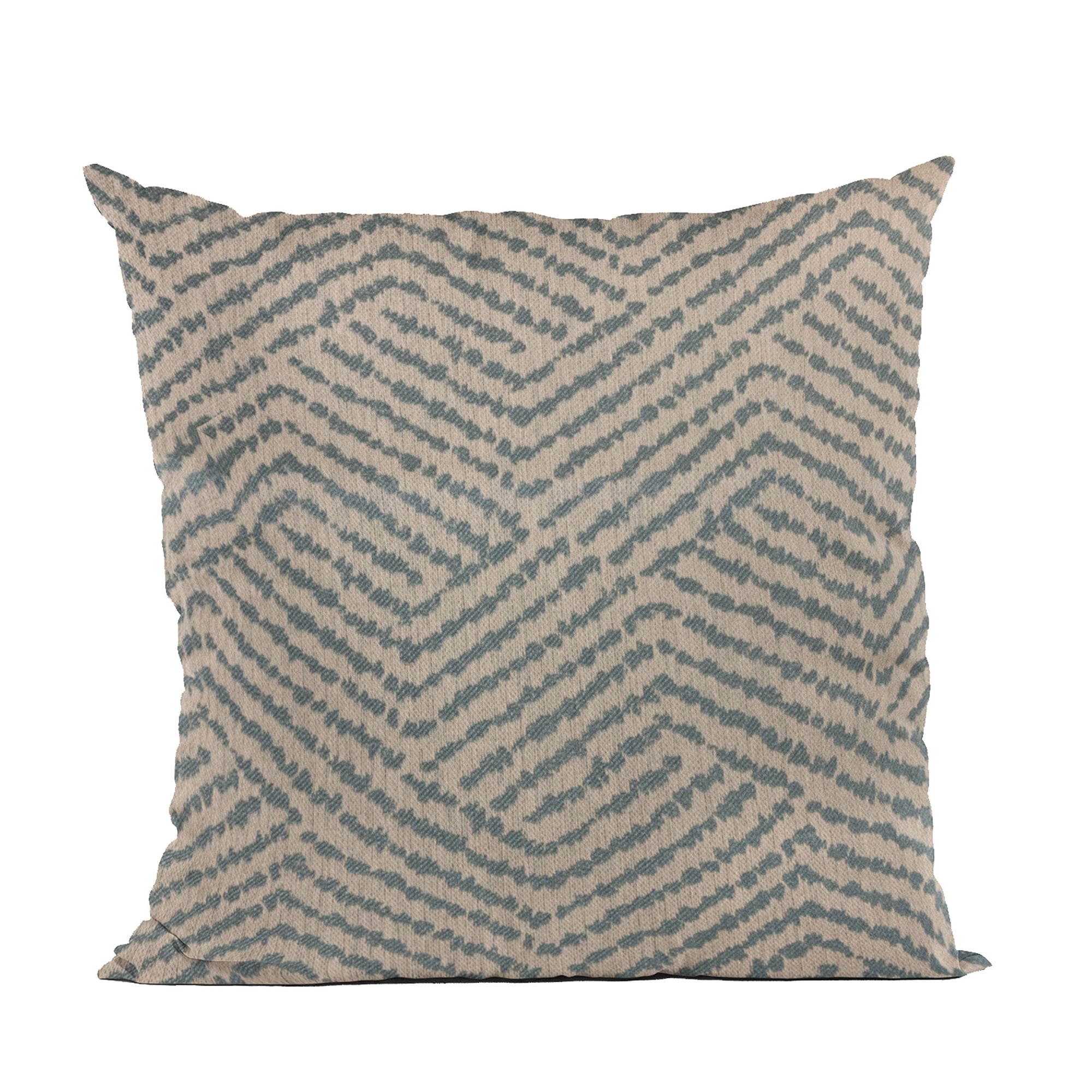 Cojín Plutus Brands Blue Plutus Maze Chevron 30 X 50 Cm