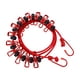 thumbnail image 4 of Línea De Ropa De Lavandería Elástica Retráctil Elástica Para Hotel Camping Patio Trasero Rojo, 4 of 5