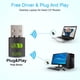 thumbnail image 3 of Adaptador USB WiFi Bluetooth Auscoumer 600 Mbps de doble banda, 3 of 9