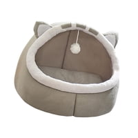Magideal - Camas Cálidas Para Gatos En Invierno, Refugio Para Gatitos, Semicerrado, Cómodo, Suave, Para Dormir, Cálido, Cueva Nido, Sofá Cama Para Mascotas, Para S