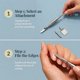 thumbnail image 4 of Cortacutículas Cuticle-B-Gone – Herramienta de Cuidado de Uñas y Accesorios, 4 of 8
