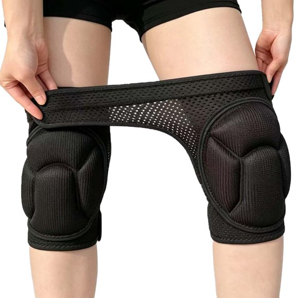 Rodilleras KneeCradle para jardinería y limpieza para adulto, negras