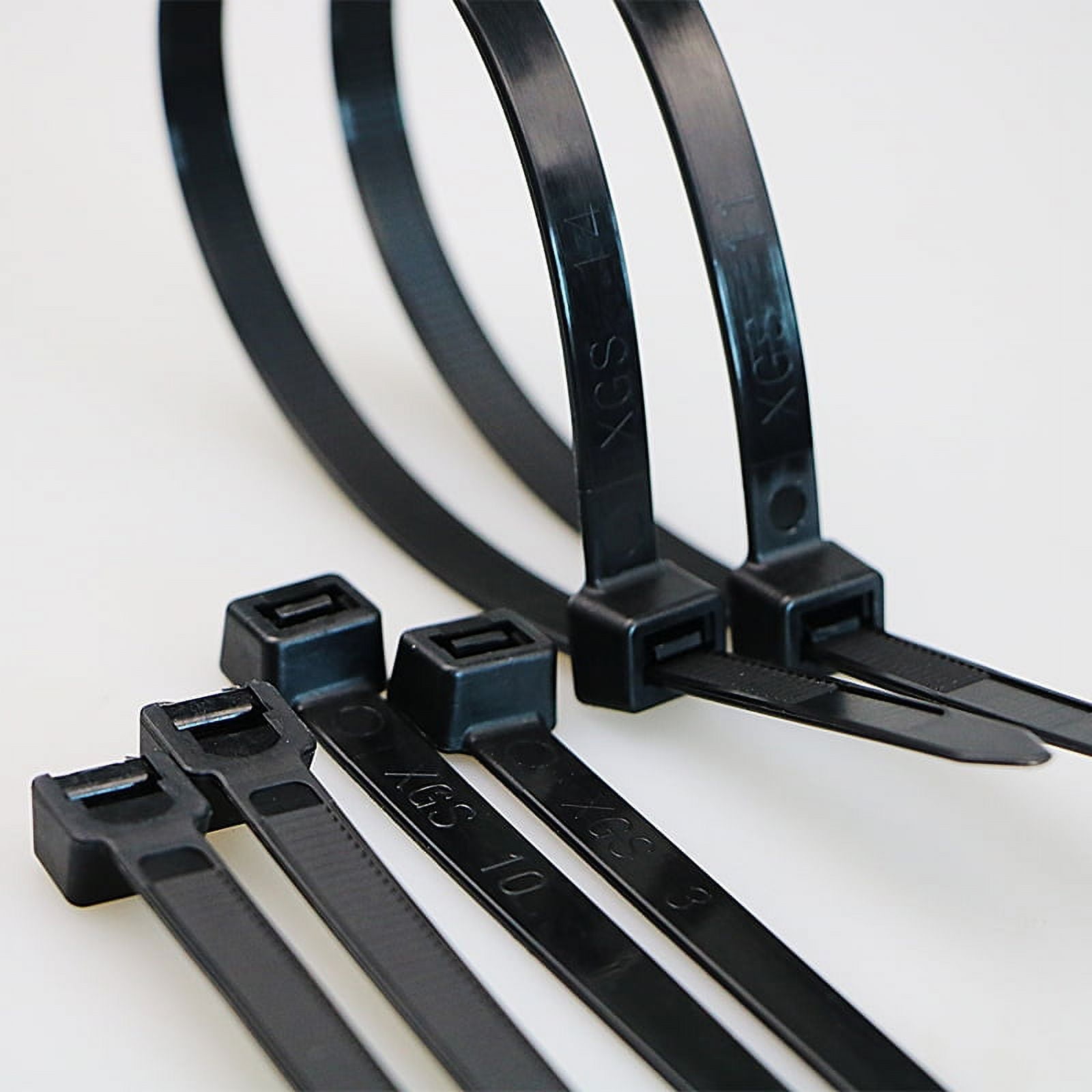 Amarra Plástica 200mm Bolsa 500 Unidades Negro