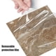 thumbnail image 4 of 12pcs Brown Wallpaper, Marble Pattern, Crystal Thickened Tile Stickers, Moisture-proof, Waterproof, Scratch-resistant, Self-adhesive, Removable Wallpaper , ForHome Decor Wall Stickers, 4 of 5