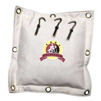 Magideal - Arena De Boxeo Para Pared Con Anillo De Acero Inoxidable, Puerta De Lona, Entrenamiento De Perforación De Palma De Hierro, Boxeo Para