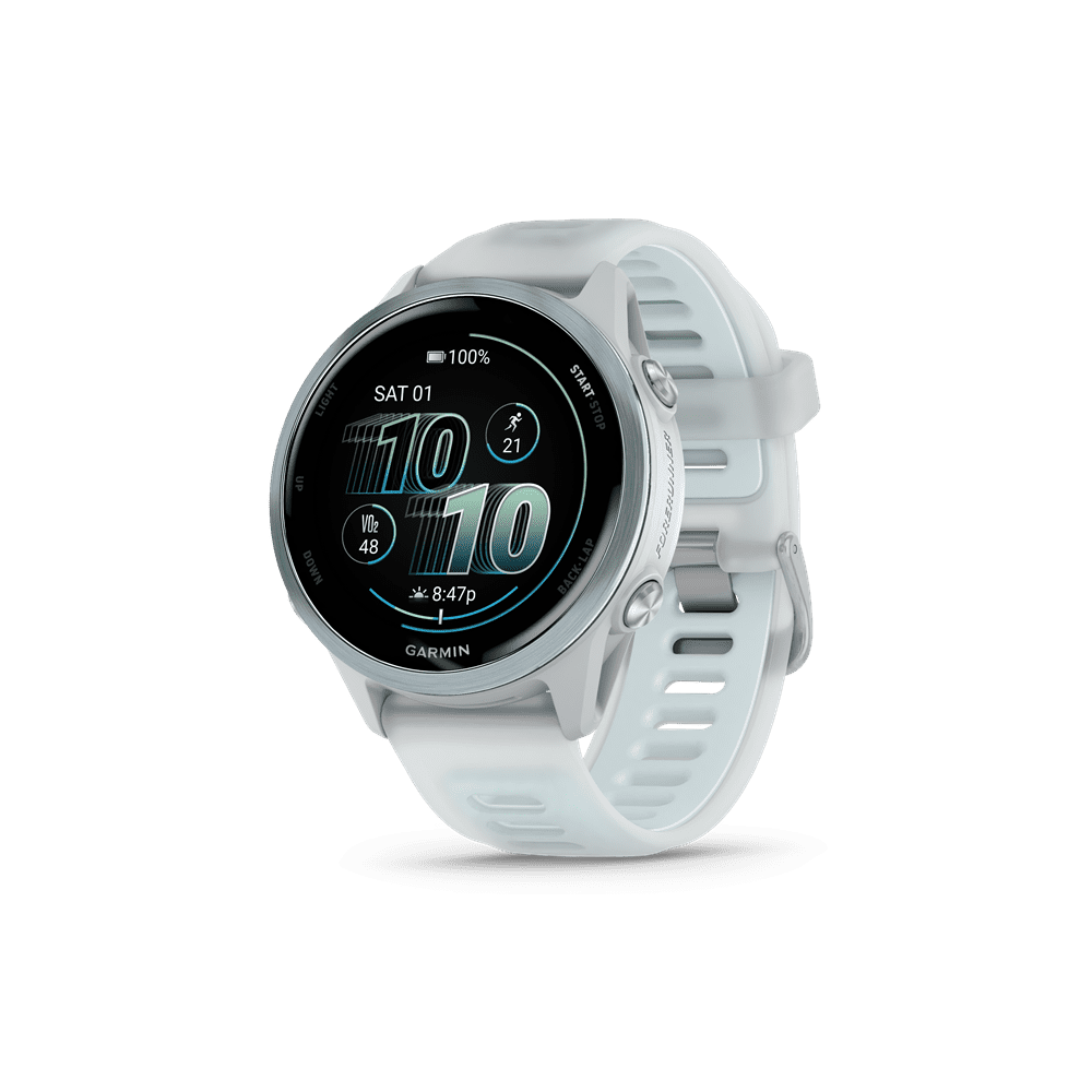 Garmin - Smartwatch Forerunner 570 - 42mm Whitestone