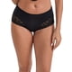 thumbnail image 1 of INSPIRE CHIC Bragas de Mujer Regreso a Clases Encaje Levantamiento de Glúteos Control de Abdomen Tiro Medio Transpirables Cobertura Completa Boyshorts L Negro, 1 of 5