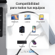 thumbnail image 2 of Hub adaptador USB-C 5 en 2 Linkon Mac Windows aluminio #3, 2 of 3