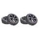 thumbnail image 5 of 4pcs 1: 8 RC Buggy Modelo De Vehículo Repuestos Rueda De Cubo De Ventilador De Neumático De Goma Negro, 5 of 5