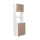thumbnail image 2 of Mueble Para Microondas Fendi 205x60x51,3 Cm Castaño Y Blanco, 2 of 3