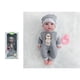 thumbnail image 3 of Muñeca bebe 30cm con accesorios gris, 3 of 3
