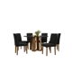 thumbnail image 1 of Comedor Isabella 6 Sillas Negro, 1 of 6