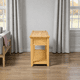 thumbnail image 3 of Arrimo "Grand Horizon" 3 Cajones Consola de Madera Maciza - Natural - 120x35x80 cm, 3 of 3