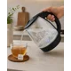 thumbnail image 4 of Hervidor Electrico de vidrio Capacidad de 2 litros 1500w New line Color Negro, 4 of 5