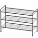 thumbnail image 1 of Zapatero Simple Houseware, 3 niveles, apilable, metal negro, 1 of 5