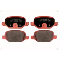 Ital Brakes Pm - Set Pastillas Frenos Ital Brakes Trasera Para Fiat Punto 2001 2003