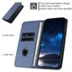 thumbnail image 4 of Funda Cartera Magnética para Motorola MOTO G45 Protección Antichoque con Ranuras Azul, 4 of 6