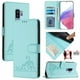 thumbnail image 1 of Funda tipo cartera FOXDOCK para Samsung Galaxy S9 Plus con soporte, ranuras, RFID, diseño de gato, 1 of 5