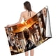 thumbnail image 4 of Los Juegos del Hambre Toalla de playa de secado rápido con diseño temático, regalo para mujeres y niñas, ideal para cumpleaños, fans, amantes de la música, uso en la playa o al aire libre, 78 × 150 cm, 4 of 6