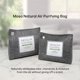 thumbnail image 3 of Bolsa purificadora de aire Moso Natural, 600 g, carbón de bambú, 600 ml, 3 of 8