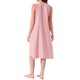 thumbnail image 3 of INSPIRE CHIC Vestido de Pijama de Mujer sin Mangas Camisón Suave Ropa de Dormir Midi Camisones sin Mangas XS Rosa, 3 of 5