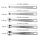 thumbnail image 2 of Juego de Cucharas Medidoras Mini de Acero Inoxidable BERYLER 5 piezas, 2 of 5
