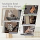 thumbnail image 5 of Torre para Gatos SHA CERLIN 165 cm Condominio con Poste Rascador Gris, 5 of 9