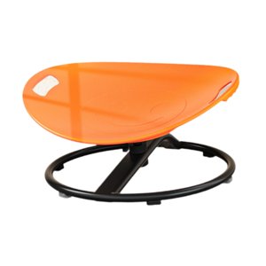 Bothyi - Silla Giratoria Para Niños, Regalo Divertido, Silla Oscilante De Entrenamiento Para Cumpleaños, Fiesta En Casa, Color Naranja