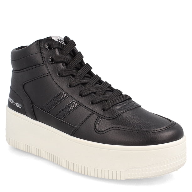 ZAPATILLA MUJER NORTH STAR MAYO CAÑA ALTA NEGRO