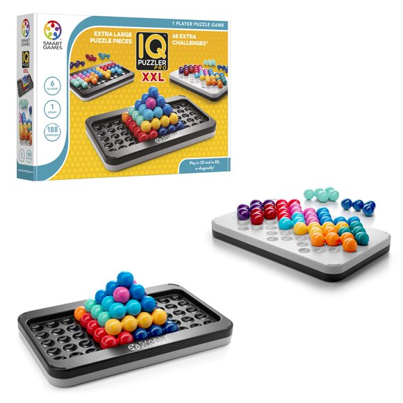 Juego de rompecabezas SmartGames IQ Puzzler Pro XXL con 188 desafíos