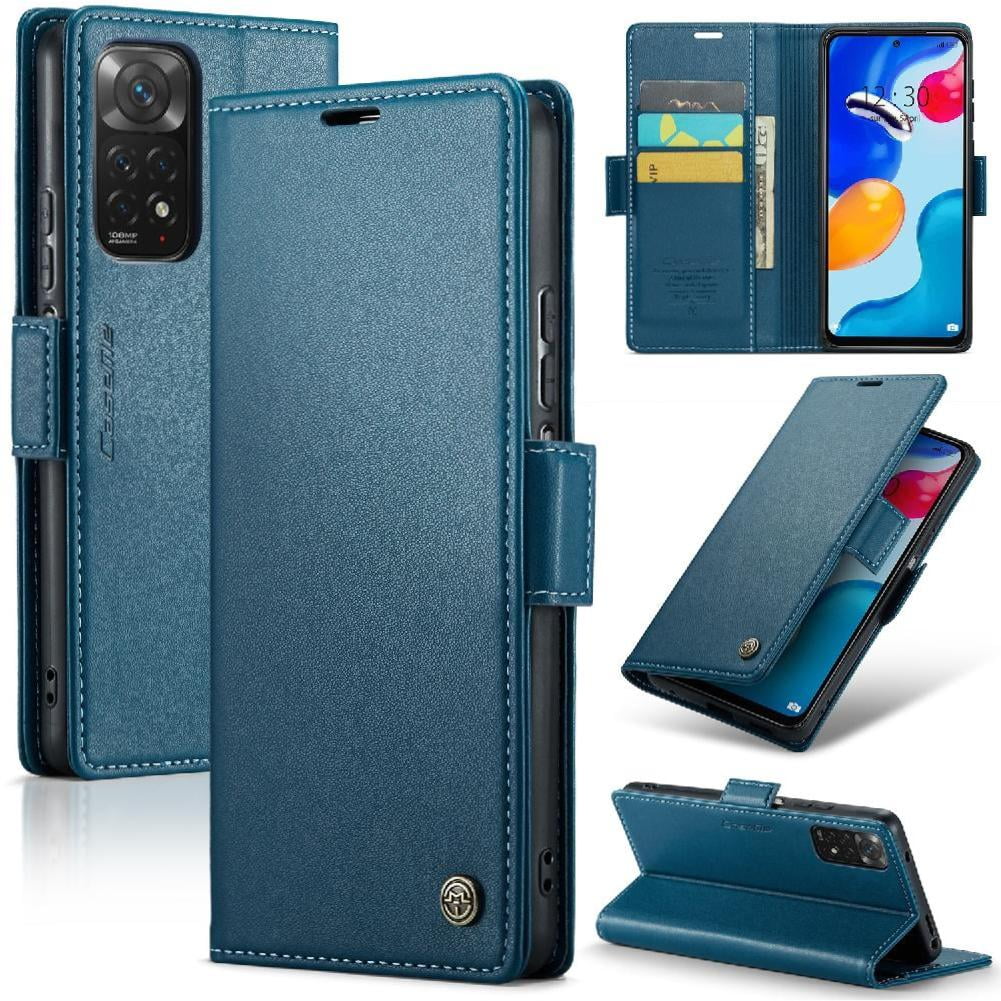 Case Me - Caseme Tipo Cartera Xiaomi Redmi Note 12s 4g Con Cierre Magnético, Rfid, Tarjetero, Soporte, Carga Inalámbrica