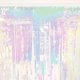 thumbnail image 1 of Cortina drapeada con flecos Beistle, opalescente, metalizada, 38 cm x 3 m, 1 of 7