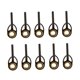 thumbnail image 4 of Anillos de línea de guías de anillo de ojo de ca?a de pescar de 10 piezas para pesca de carpa giratoria, 4 of 5