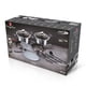 thumbnail image 3 of Set de bateria Full induccion linea carbon metalizado 13 piezas, 3 of 3