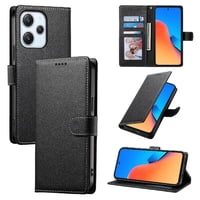 Funda Para Foxdock Xiaomi Poco M6 Pro 5G– Cuero Premium, 3 Ranuras Para Tarjetas, Protección Contra Impactos