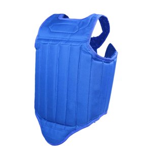 Ioensy - Protector De Pecho De Karate Unisex Protector De Taekwondo Muay Thai Rib Shield Armor Azul M
