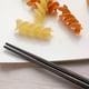 thumbnail image 5 of Utensilios portátiles, juego de cubiertos para viajes y camping, 8 piezas que incluye cuchillo, tenedor, cuchara, palillos, cepillo de limpieza y pajitas, estuche portátil, juego de cubiertos de acero, 5 of 7